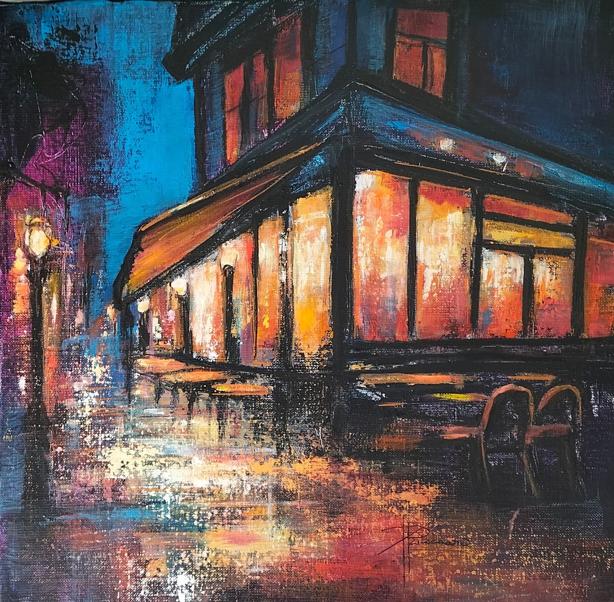 Toile 40 x 40 cm