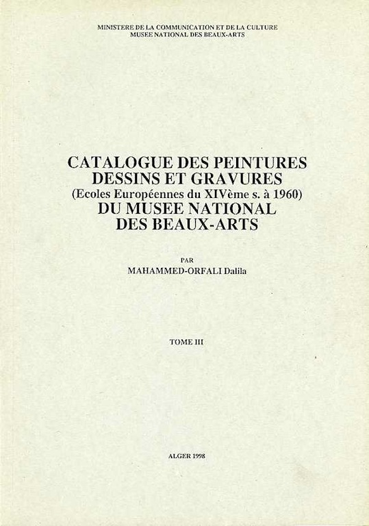 Catalogue Alger